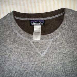 Patagonia Gray Cashmere Sweater